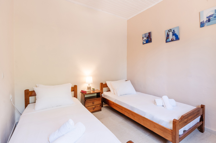 Ferienhaus Alexandros A - Das zweite Schlafzimmer