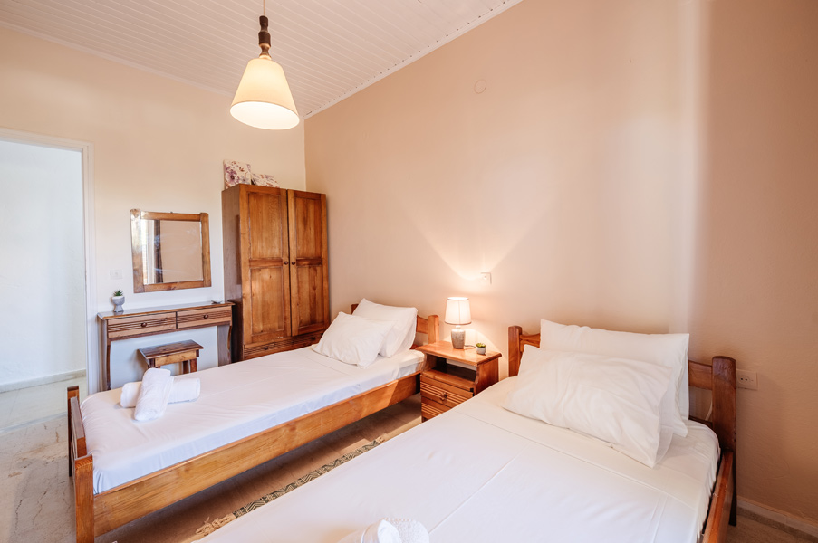 Ferienhaus Alexandros A - Das zweite Schlafzimmer 