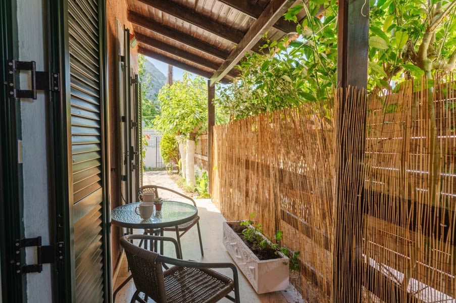 Ferienhaus Alexandros B - Veranda